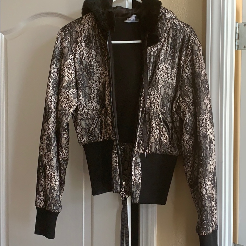 BeBe Lace Jacket w/ Hood
